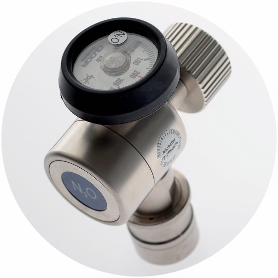 N2O Flaschendruckminderer fix – Bild 4