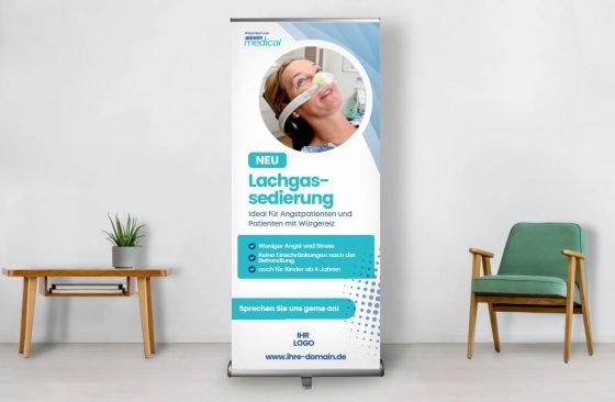 Individualisiertes Roll-Up für Ihre Praxis