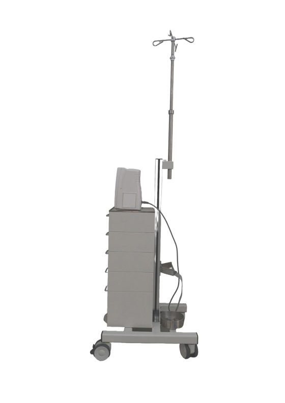 Alternative view of STACK ALL-IN, Flaschenwagen für Sedierungen mit Infusionshalterung