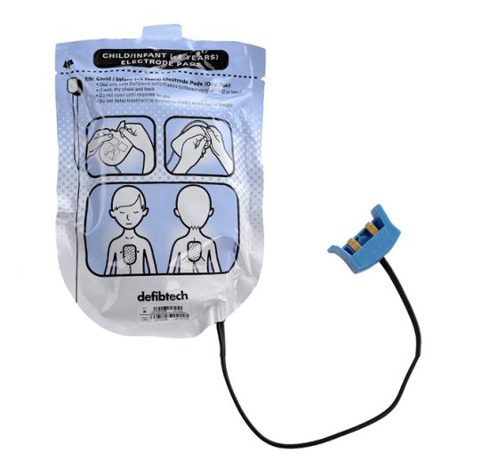Kinder Elektroden für Defibtech AEDs, einmaliger Gebrauch